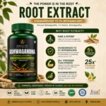 Ashwagandha Root Extract 1000mg | Standardized to 5% Withanolides | 60 Veg Capsules - Image 2