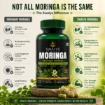 Premium Moringa Leaf Extract 1000mg | Standardized to 10% Polyphenols | 60 Veg Capsules - Image 2